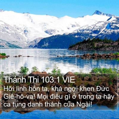 Thánh Thi 103:1 VIE Bible Verse Image