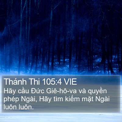 Thánh Thi 105:4 VIE Bible Verse Image