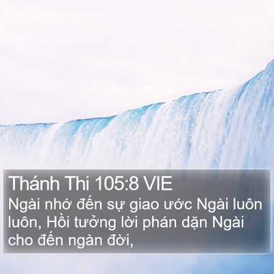 Thánh Thi 105:8 VIE Bible Verse Image