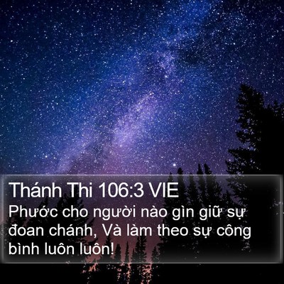 Thánh Thi 106:3 VIE Bible Verse Image