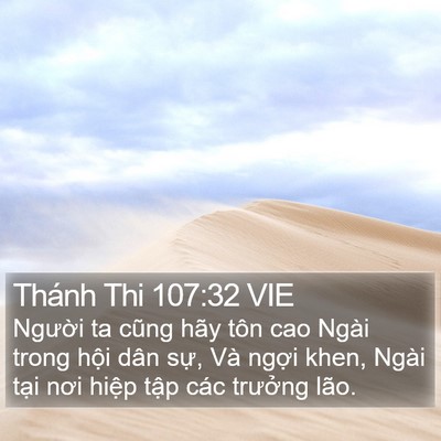 Thánh Thi 107:32 VIE Bible Verse Image