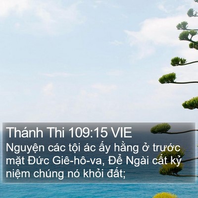 Thánh Thi 109:15 VIE Bible Verse Image