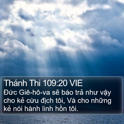 Thánh Thi 109:20 VIE Bible Verse Image