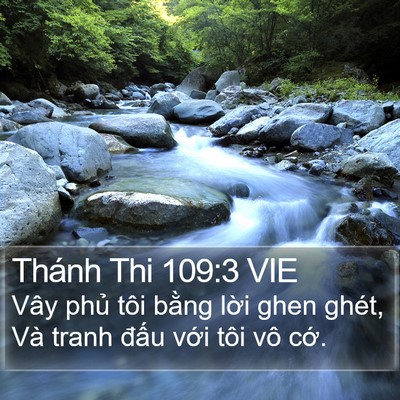 Thánh Thi 109:3 VIE Bible Verse Image