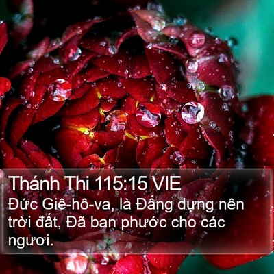 Thánh Thi 115:15 VIE Bible Verse Image
