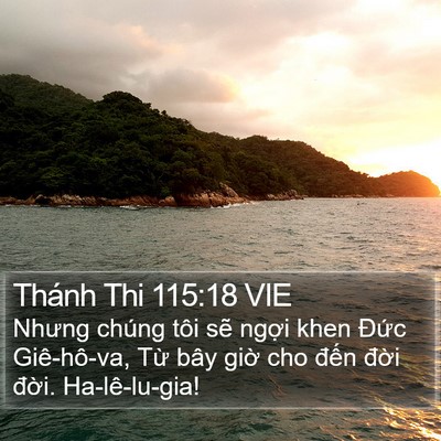 Thánh Thi 115:18 VIE Bible Verse Image