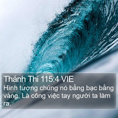 Thánh Thi 115:4 VIE Bible Verse Image