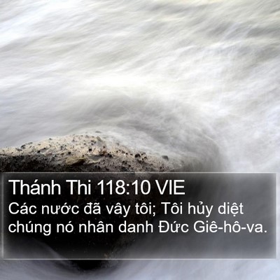 Thánh Thi 118:10 VIE Bible Verse Image