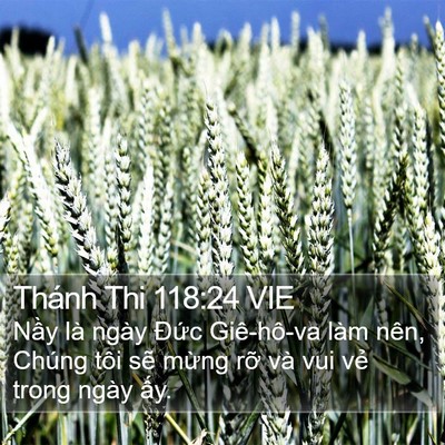 Thánh Thi 118:24 VIE Bible Verse Image