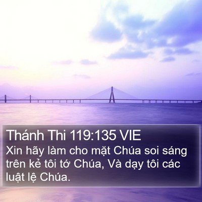 Thánh Thi 119:135 VIE Bible Verse Image