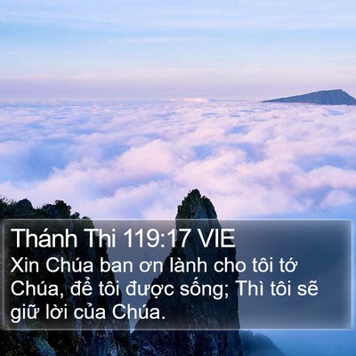 Thánh Thi 119:17 VIE Bible Verse Image