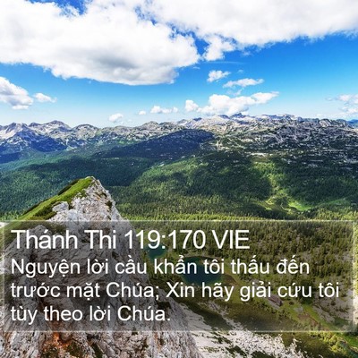 Thánh Thi 119:170 VIE Bible Verse Image