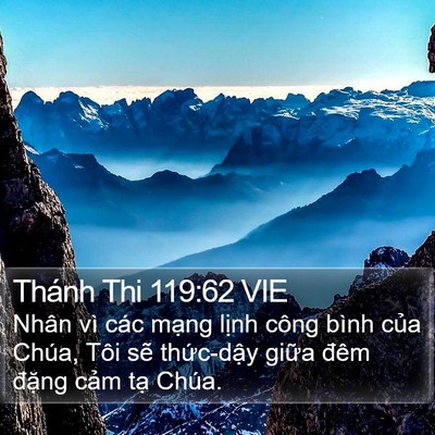 Thánh Thi 119:62 VIE Bible Verse Image