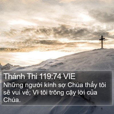 Thánh Thi 119:74 VIE Bible Verse Image