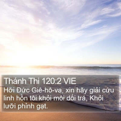 Thánh Thi 120:2 VIE Bible Verse Image