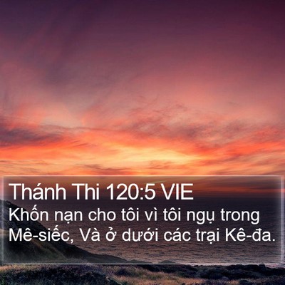 Thánh Thi 120:5 VIE Bible Verse Image