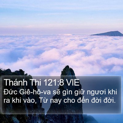 Thánh Thi 121:8 VIE Bible Verse Image