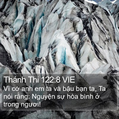 Thánh Thi 122:8 VIE Bible Verse Image
