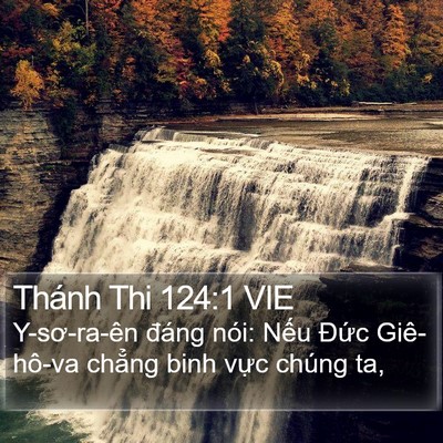 Thánh Thi 124:1 VIE Bible Verse Image