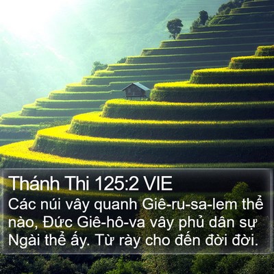 Thánh Thi 125:2 VIE Bible Verse Image