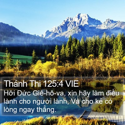 Thánh Thi 125:4 VIE Bible Verse Image