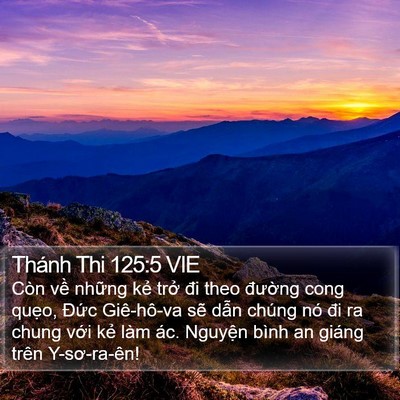 Thánh Thi 125:5 VIE Bible Verse Image