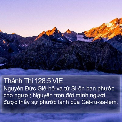 Thánh Thi 128:5 VIE Bible Verse Image