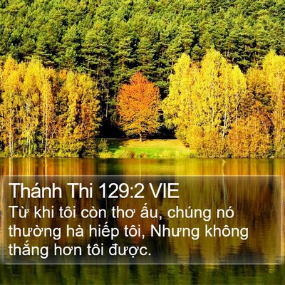 Thánh Thi 129:2 VIE Bible Verse Image
