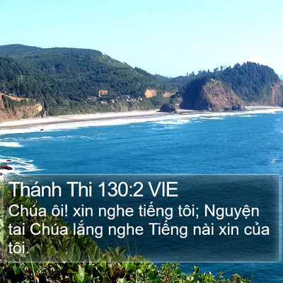 Thánh Thi 130:2 VIE Bible Verse Image