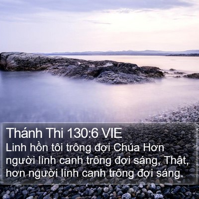 Thánh Thi 130:6 VIE Bible Verse Image