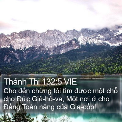 Thánh Thi 132:5 VIE Bible Verse Image