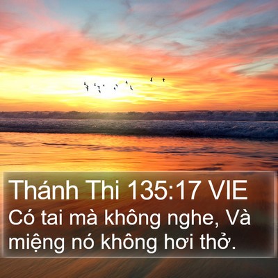 Thánh Thi 135:17 VIE Bible Verse Image