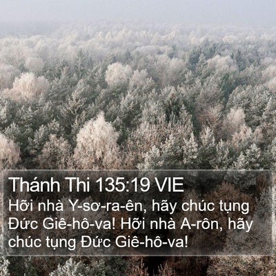 Thánh Thi 135:19 VIE Bible Verse Image
