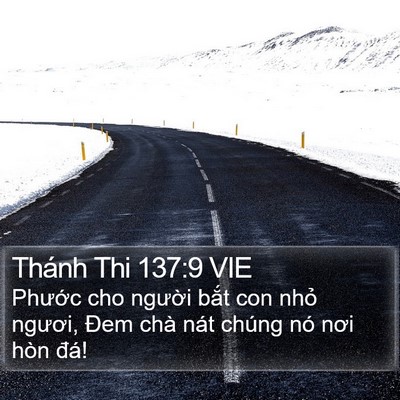 Thánh Thi 137:9 VIE Bible Verse Image