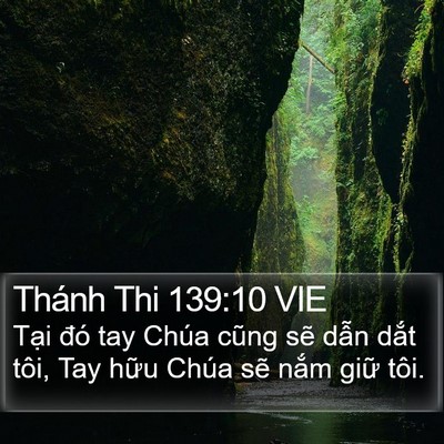Thánh Thi 139:10 VIE Bible Verse Image
