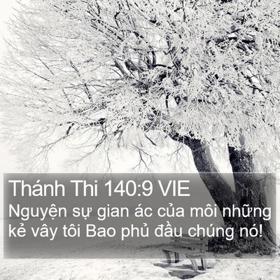 Thánh Thi 140:9 VIE Bible Verse Image