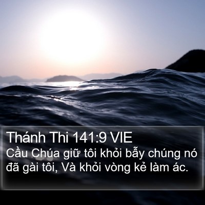 Thánh Thi 141:9 VIE Bible Verse Image