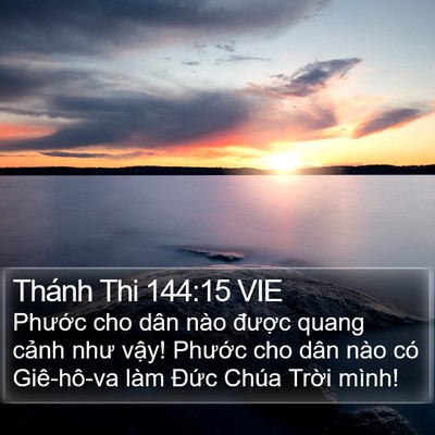 Thánh Thi 144:15 VIE Bible Verse Image