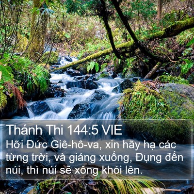 Thánh Thi 144:5 VIE Bible Verse Image