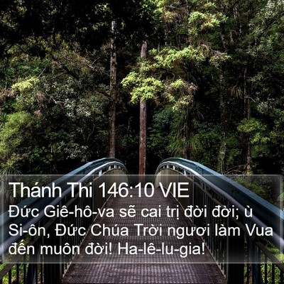 Thánh Thi 146:10 VIE Bible Verse Image
