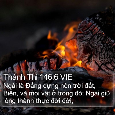 Thánh Thi 146:6 VIE Bible Verse Image