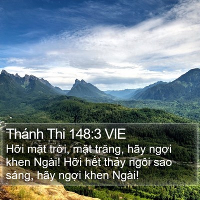 Thánh Thi 148:3 VIE Bible Verse Image