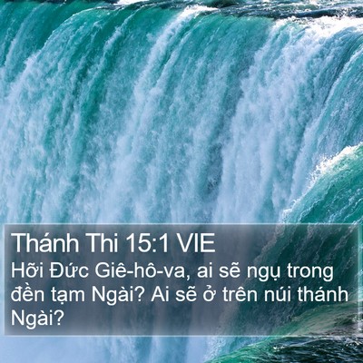 Thánh Thi 15:1 VIE Bible Verse Image