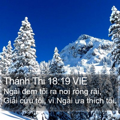 Thánh Thi 18:19 VIE Bible Verse Image