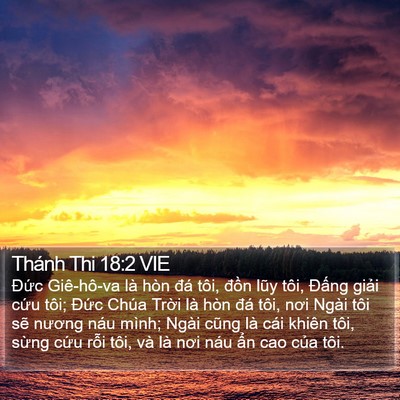 Thánh Thi 18:2 VIE Bible Verse Image