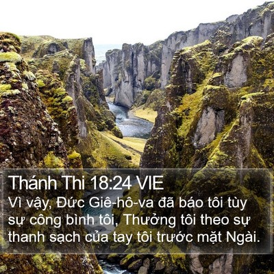 Thánh Thi 18:24 VIE Bible Verse Image