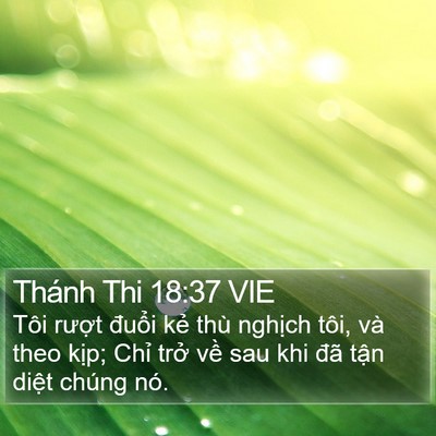 Thánh Thi 18:37 VIE Bible Verse Image