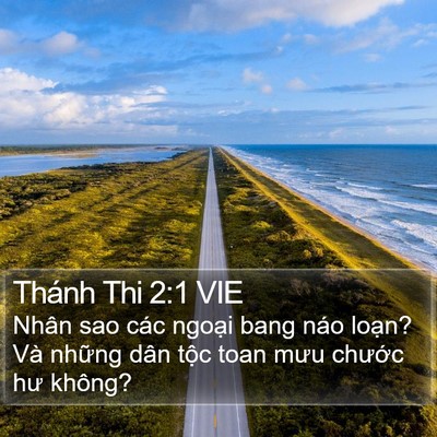 Thánh Thi 2:1 VIE Bible Verse Image