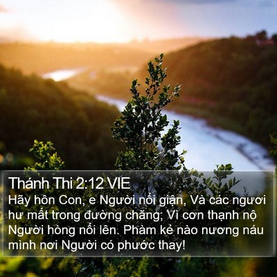 Thánh Thi 2:12 VIE Bible Verse Image