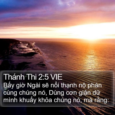 Thánh Thi 2:5 VIE Bible Verse Image